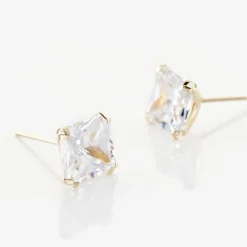 Histoire d'Or Boucles D'oreilles Puces Or Jaune Doreen Oxydes De Zirconium or jaune oxyde Clearance