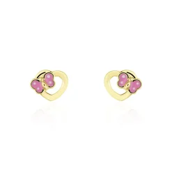 Histoire d'Or Boucles D'oreilles Puces Or Jaune Myrthale Outlet