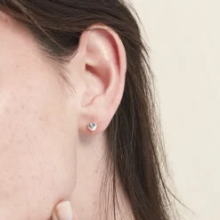 Histoire d'Or Boucles D'oreilles Puces Or Jaune Katherine Oxyde De Zirconium or jaune oxyde Outlet