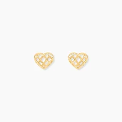 Histoire d'Or Boucles D'oreilles Puces Or Jaune Cicolluis Online
