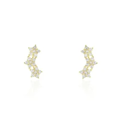 Histoire d'Or Boucles D'oreilles Puces Or Jaune Youssa Oxydes De Zirconium Discount