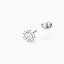 Histoire d'Or Boucles D'oreilles Puces Oliviane Argent Blanc Oxyde De Zirconium Best
