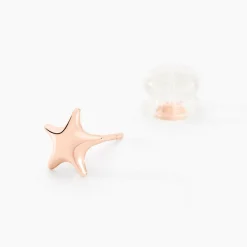 Histoire d'Or Boucles D'oreilles Puces Or Rose Lison Alphonsine Discount