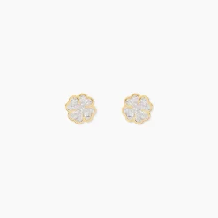 Histoire d'Or Boucles D'oreilles Puces Or Jaune Gontranie