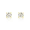 Histoire d'Or Boucles D'oreilles Puces Or Jaune Victoria Diamants Discount