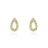 Histoire d'Or Boucles D'oreilles Puces Or Jaune Oxydes De Zirconium Sale