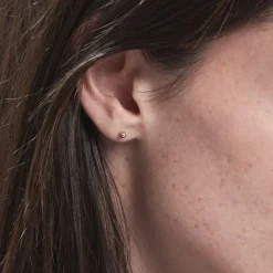 Histoire d'Or Boucles D'oreilles Puces Fidelia or rose Online