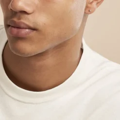 Histoire d'Or Boucles D'oreilles Puces Fidelia or blanc Discount