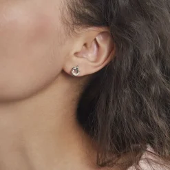 Histoire d'Or Boucles D'oreilles Puces Or Tricolore Vanadissa Diamants Hot