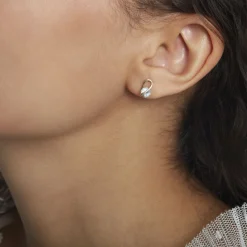 Histoire d'Or Boucles D'oreilles Puces Or Jaune Berecyntia Topaze Best