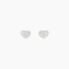 Histoire d'Or Boucles D'oreilles Puces Or Jaune Ianuaria Cristal Discount