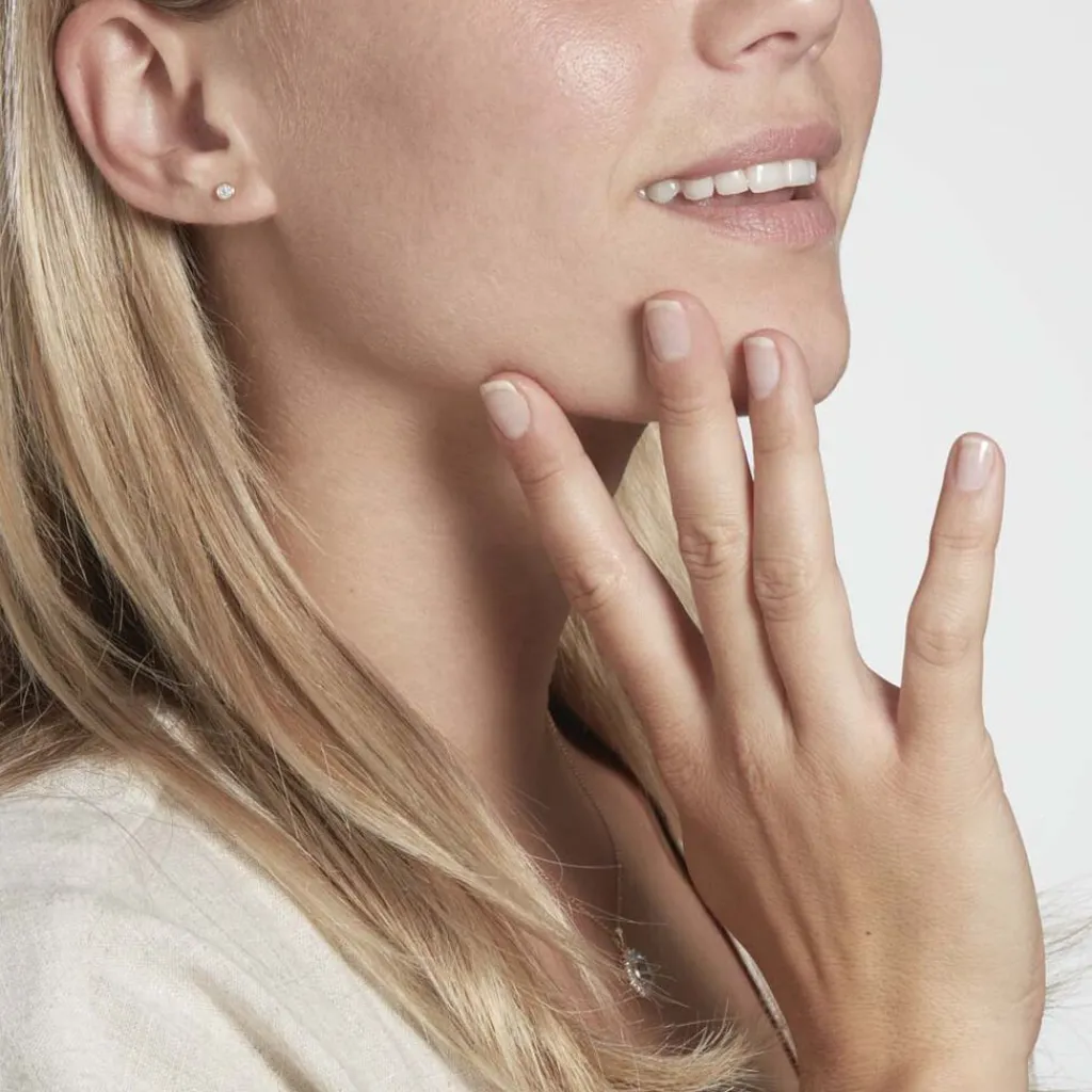 Histoire d'Or Boucles D'oreilles Puces s or jaune diamant Online