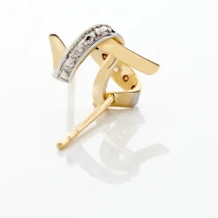 Histoire d'Or Boucles D'oreilles Puces Ouassima or jaune diamant Clearance