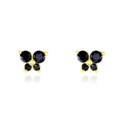Histoire d'Or Boucles D'oreilles Puces Or Jaune Oxydes De Zirconium Discount