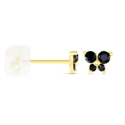 Histoire d'Or Boucles D'oreilles Puces Or Jaune Oxydes De Zirconium Discount