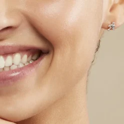 Histoire d'Or Boucles D'oreilles Puces Osie Argent Blanc Online