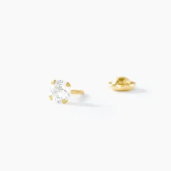 Histoire d'Or Boucles D'oreilles Puces Pepita De Zirconium or jaune oxyde Discount