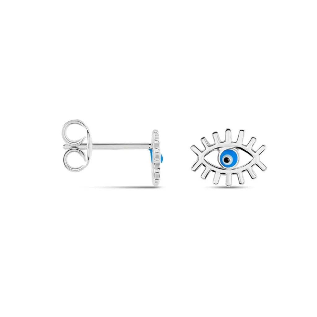 Histoire d'Or Boucles D'oreilles Puces Parad'eyes Argent Blanc Online