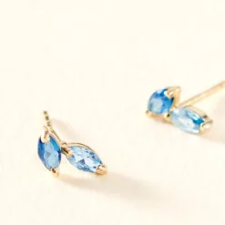 Histoire d'Or Boucles D'oreilles Puces Pelya Or Jaune Oxyde De Zirconium Discount