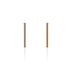 Histoire d'Or Boucles D'oreilles Puces Pink Or Rose Clearance