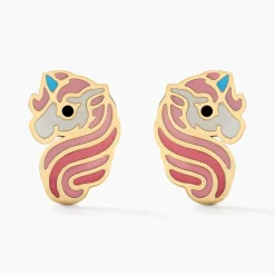 Histoire d'Or Boucles D'oreilles Puces Pivoina Or Jaune Oxyde De Zirconium Clearance