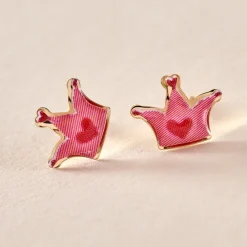 Histoire d'Or Boucles D'oreilles Puces Quinn Or Jaune