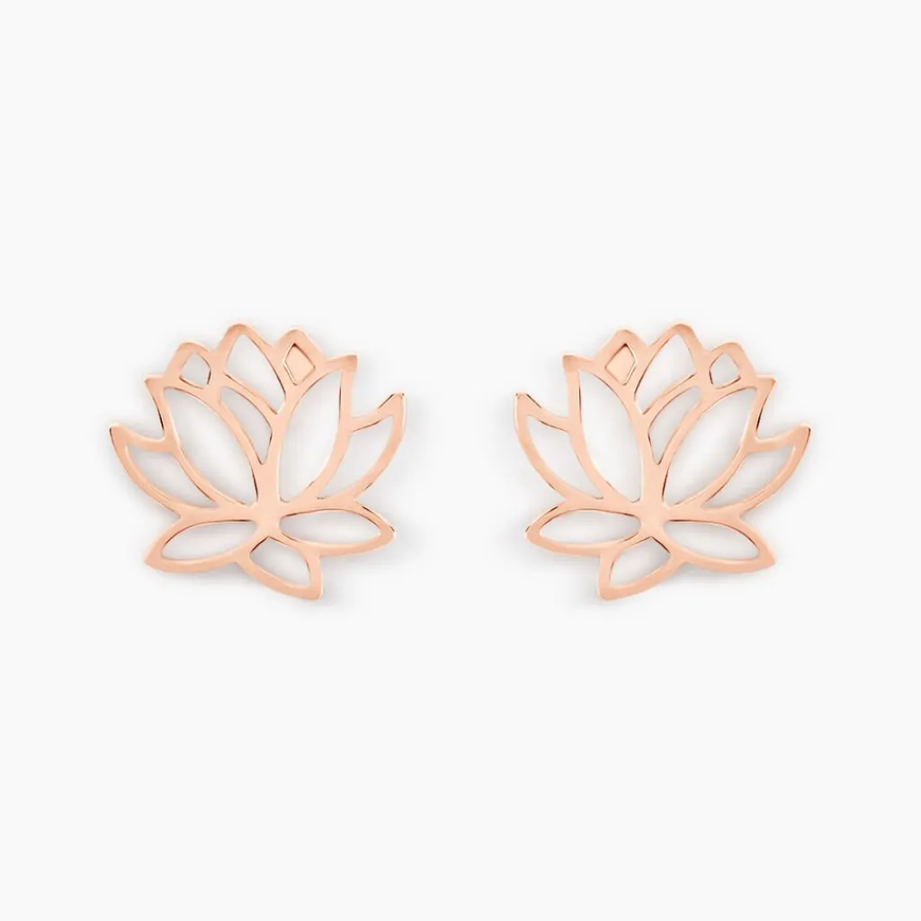 Histoire d'Or Boucles D'oreilles Puces Rosita Argent Rose Clearance
