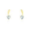 Histoire d'Or Boucles D'oreilles Puces Salona Or Jaune Topaze Best