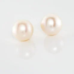 Histoire d'Or Boucles D'oreilles Puces Suki Or Jaune Perle De Culture Discount