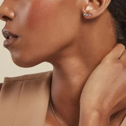 Histoire d'Or Boucles D'oreilles Puces Starlight Or Jaune Diamant Clearance