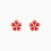 Histoire d'Or Boucles D'oreilles Puces Syna Fleur Or Jaune Outlet