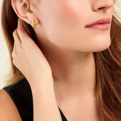 Histoire d'Or Boucles D'oreilles Puces Sawney Or Jaune Online