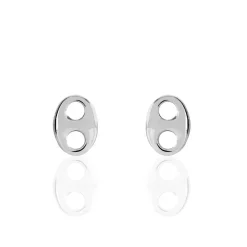 Histoire d'Or Boucles D'oreilles Puces Sherry Argent Blanc Discount