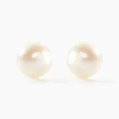 Histoire d'Or Boucles D'oreilles Puces Suki Or Jaune Perle De Culture Outlet