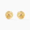Histoire d'Or Boucles D'Oreilles Puces Sushil Or Jaune Best