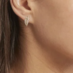 Histoire d'Or Boucles D'oreilles Puces Tourkia Or Jaune Oxyde De Zirconium Sale