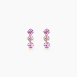 Histoire d'Or Boucles D'oreilles Puces Trystan Or Jaune Oxyde De Zirconium Best