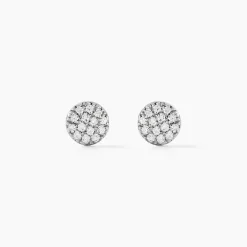 Histoire d'Or Boucles D'oreilles Puces Teani or jaune diamant Discount