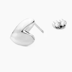 Histoire d'Or Boucles D'oreilles Puces Te Amo Argent Blanc