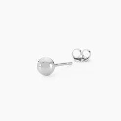 Histoire d'Or Boucles D'oreilles Puces Virgie argent blanc New