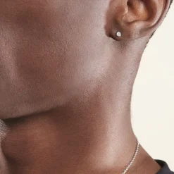 Histoire d'Or Boucles D'oreilles Puces Victoria Platine Blanc Diamant Discount