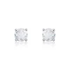 Histoire d'Or Boucles D'oreilles Puces Victoria Or Blanc Diamant Clearance