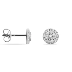 Histoire d'Or Boucles D'oreilles Puces Verane Argent Blanc Oxyde De Zirconium Sale