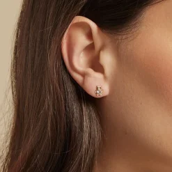 Histoire d'Or Boucles D'oreilles Puces Winny Or Jaune Oxyde De Zirconium Online