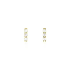 Histoire d'Or Boucles D'oreilles Puces Youssa Barrettes Or Jaune Oxyde De Zirconium Hot