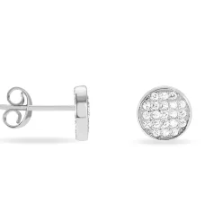 Histoire d'Or Boucles D'oreilles Puces Yesim Argent Blanc Oxyde De Zirconium Best