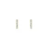 Histoire d'Or Boucles D'oreilles Puces Youssa Barrettes Or Jaune Strass Hot