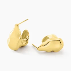 Histoire d'Or Boucles D'oreilles Siofra Acier Jaune Clearance