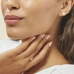 Histoire d'Or Boucles D'oreilles Suki Or Jaune Perle De Culture