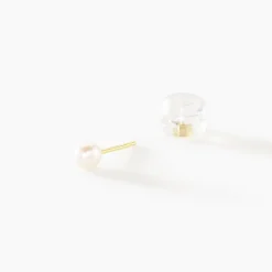 Histoire d'Or Boucles D'oreilles Suki Or Jaune Perle De Culture Best